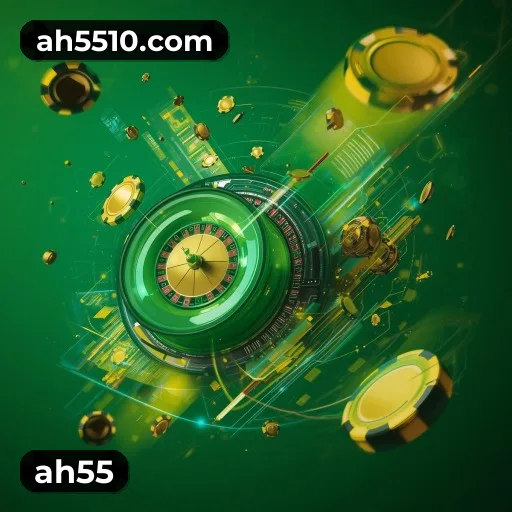 App ah55 para iOS e Android — interface mobile, login biométrico e PIX integrado
